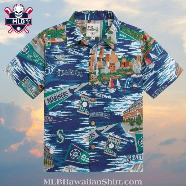 Vintage Victory Seattle Mariners Tropical Shirt – Celebrating Greatness Design