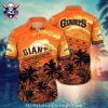 Skeleton Surfer San Francisco Giants Hawaiian Shirt – Beachside Bones Edition