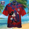 Chicago Cubs Crisp Monochrome MLB Hawaiian Shirt – Sleek Team Leaf Patterns