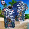 Vivid Chicago Cubs Insignia Blue and Red Hawaiian Shirt – Cubs Fan Tropical Wear