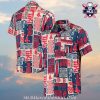 Dynamic Baseball And NY Yankees Tropical Hawaiian Shirt