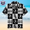 White Sox Abstract Art Deco Hawaiian Shirt