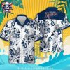 Snoopy Surf Detroit Tigers Tropical Hawaiian Shirt