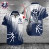 Yankees Tropical Palm Beach Scene With Bold Team Logo Hawaiian Shirt