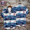 Vintage Baseball Stitching NY Yankees Personalized Aloha Shirt