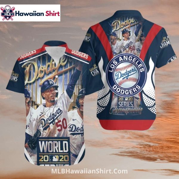 2020 World Series Champs LA Dodgers Hawaiian Shirt Mookie Betts