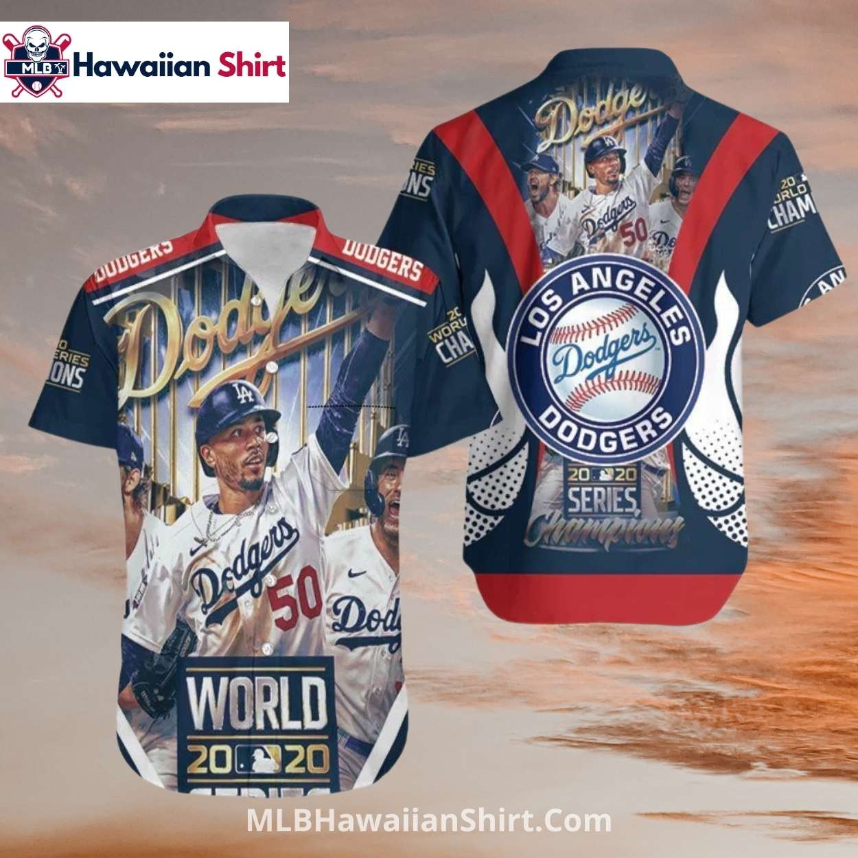 2020 World Series Champs LA Dodgers Hawaiian Shirt Mookie Betts 2020 World Series Champs LA Dodgers Hawaiian Shirt Mookie Betts