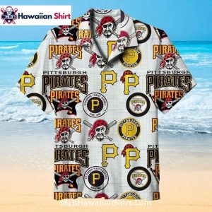 Classic Pirates Emblems Pittsburgh Pirates Aloha Shirt