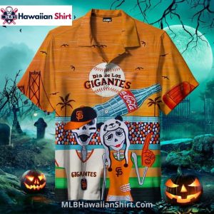 Dia De Los Gigantes San Francisco Giants Aloha Shirt
