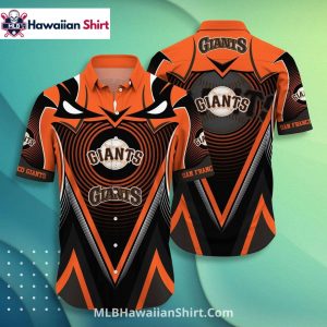 Fierce Eyes Strike SF Giants Hawaiian Shirt