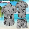 Palm Tree Sunset Chicago White Sox Aloha Shirt Design