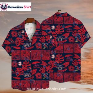 Monstera Patch Print St. Louis Cardinals Aloha Shirt