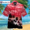 Patchwork Quilt Pattern Red Sox Hawaiian Shirt With Emblems