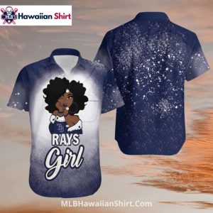 Rays Girl Design Tampa Bay Rays Hawaiian Shirt For Women