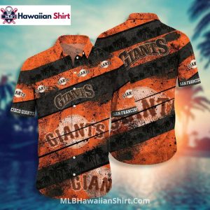 Retro Sunset San Francisco Giants Aloha Shirt For Fans