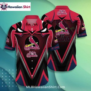 St. Louis Cardinals Aloha Shirt With Unique Retro Island Style