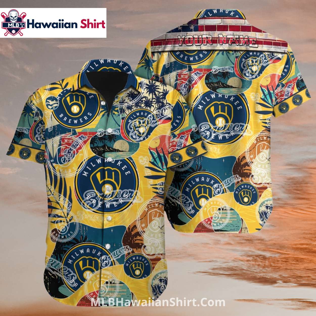 Travel Collage Brewers Hawaiian Shirt For True Fans Travel Collage Brewers Hawaiian Shirt For True Fans