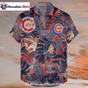Tropical Jungle Cubs Hawaiian Shirt With Cartoon Apes